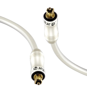 IBRA PEARL 2M - Digital Optical Cable | Toslink / Audio Cable | Fibre Optic Cable | Suitable for PS3, Sky, Sky HD, LCD, LED, Plasma, Blu-ray, AV Amps