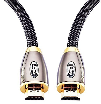 HDMI Cable 6M - 4K UHD HDMI 2.0(4K@60Hz) Ready -18Gbps-28AWG Braided Cord -Gold Plated Connectors -Ethernet,Audio Return -Video 4K 2160p,HD 1080p,3D -Xbox PlayStation PS3 PS4 PC Apple TV -IBRA RED