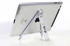 IBRA Portable Lightweight Universal Foldable Desk Stand For iPad, iPad 2, iPad 3 Notebooks, Laptops, Netbooks & Tablet PCs - Silver
