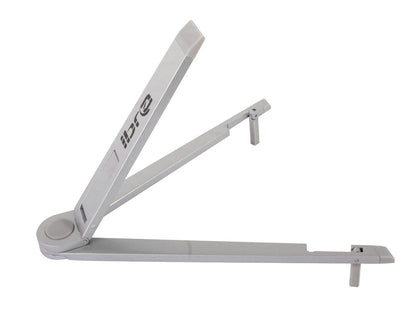 IBRA Portable Lightweight Universal Foldable Desk Stand For iPad, iPad 2, iPad 3 Notebooks, Laptops, Netbooks & Tablet PCs - Silver