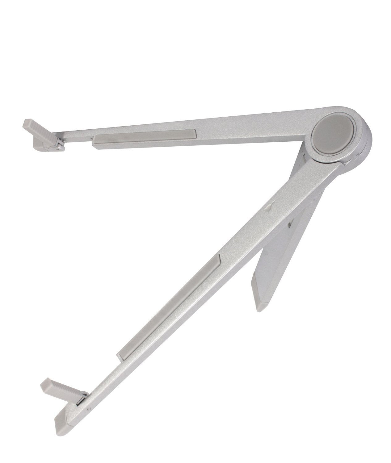 IBRA Portable Lightweight Universal Foldable Desk Stand For iPad, iPad 2, iPad 3 Notebooks, Laptops, Netbooks & Tablet PCs - Silver