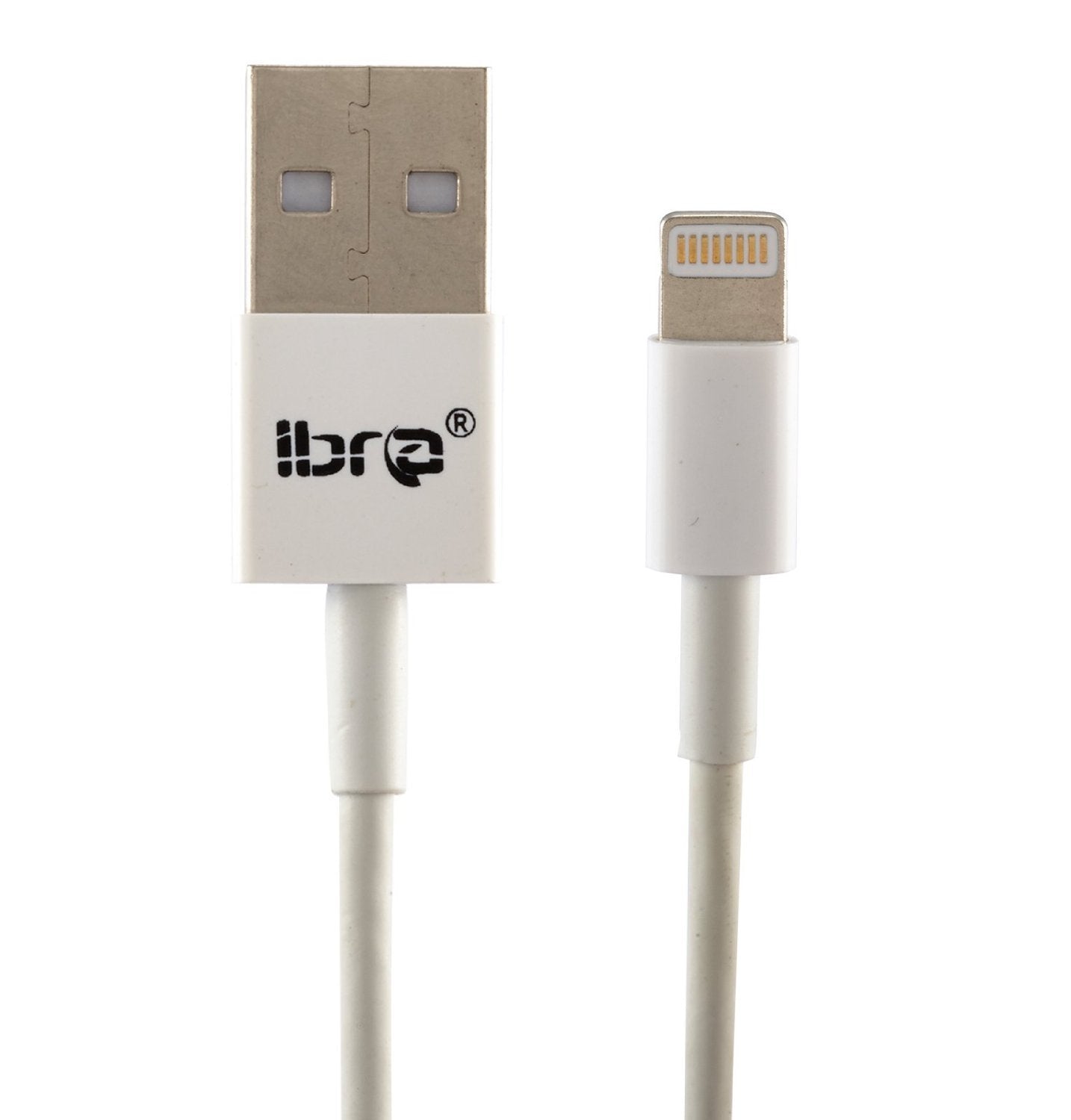 IBRA Lightning to USB Cable with 2M for iPhone 6 6Plus 5s 5c 5, iPad Air Air2 mini mini2 mini3, iPad 4th Gen, iPod touch 5th Gen, and iPod nano 7th Gen [WHITE]