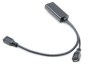 IBRA RANGE MHL to HDMI TV-Out Adapter with Micro USB charging for Samsung i9100 Galaxy S II 2 HTC EVO 3D Flyer