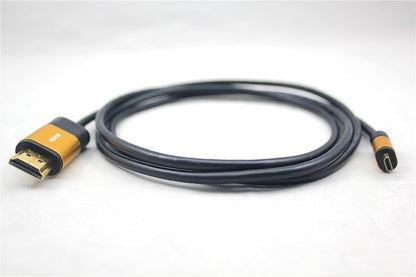 IBRA 1.5M Micro D HDMI to HDMI Cable(1.4version) - Premium Gold Quality Lead - 24k Gold Plated Plugs - Audio & Video 1080p,2160p.